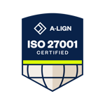 DSI ISO 27001 Certification Badge